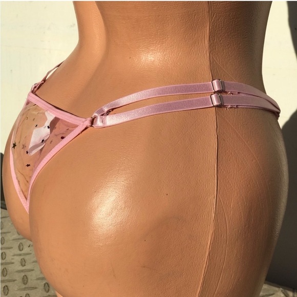 NWOT Rainbow Tule 3-Piece Lingerie Set - Picture 12 of 13